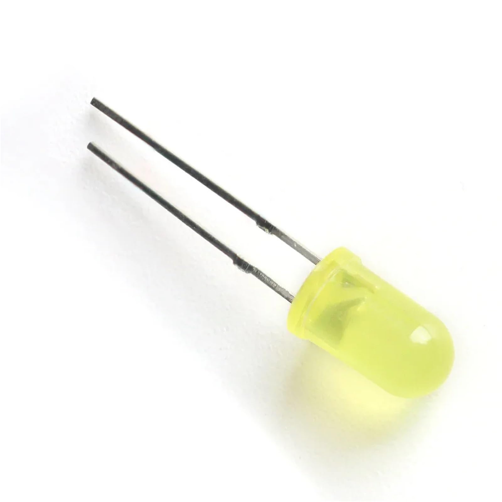 Lot de 50 diodes LED 5 mm jaunes F5 pour composants électroniques