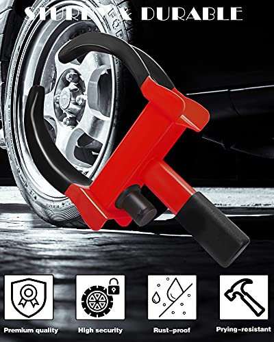 Tevlaphee Universal Wheel Clamp Lock
