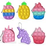 Mini Fidget Toys: los juguetes sensoriales más nuevos, presione la burbuja para escuchar el pop, juguete fidget perfecto, pequeño y fácil de transportar, siempre puede sacarlo y jugar para aliviar el estrés
