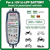 OptiMate Lithium 4s 0.8A 12V LiFePO4 Motorcycle Automatic Battery Charger Optimiser Maintainer #1