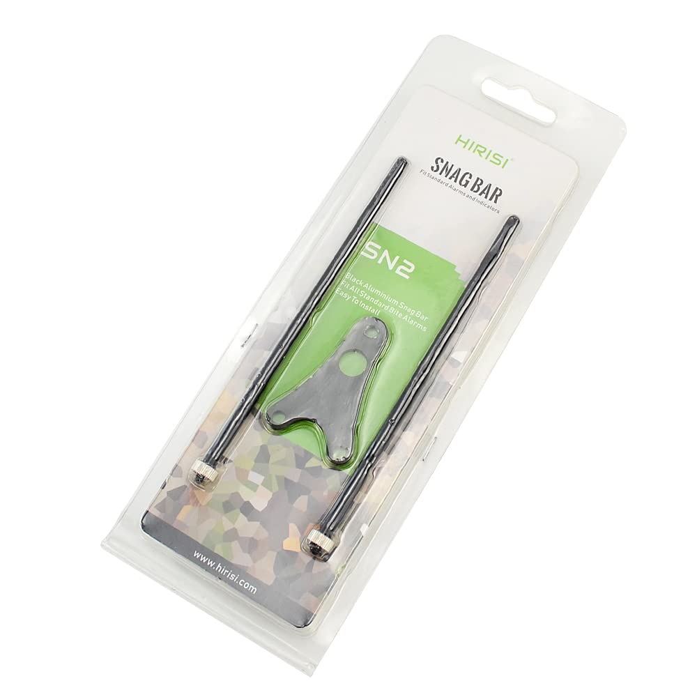 Hirisi Lot De 4 Supports De Canne Snag Bar - Pour Alarme De Touche Pêche Carpe