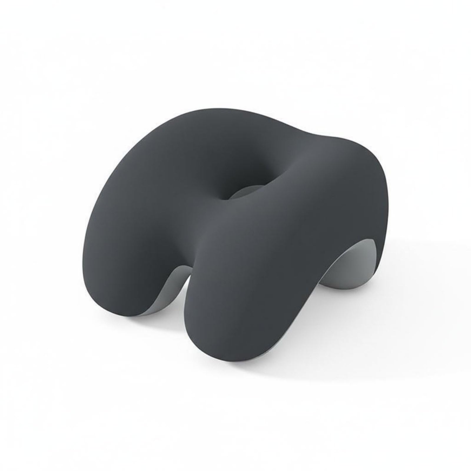 MERISHOPP Face Down Desk Pillow Slow Slow-Responding Office Rest Pillow Viscoelastic Foam Rest Pillow Ergonomic Design Cervical Spine, Double Gray-picture-44