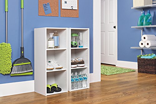 ClosetMaid 8987 Stackable 3-Shelf Organizer, White by ClosetMaid - Image 3