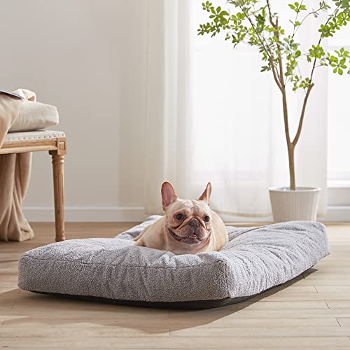 Top 10 Best Dog Pillow Covers 12 PETABBY Shredded Memory Foam Dog Bed for Crate, Waterproof Dog ...