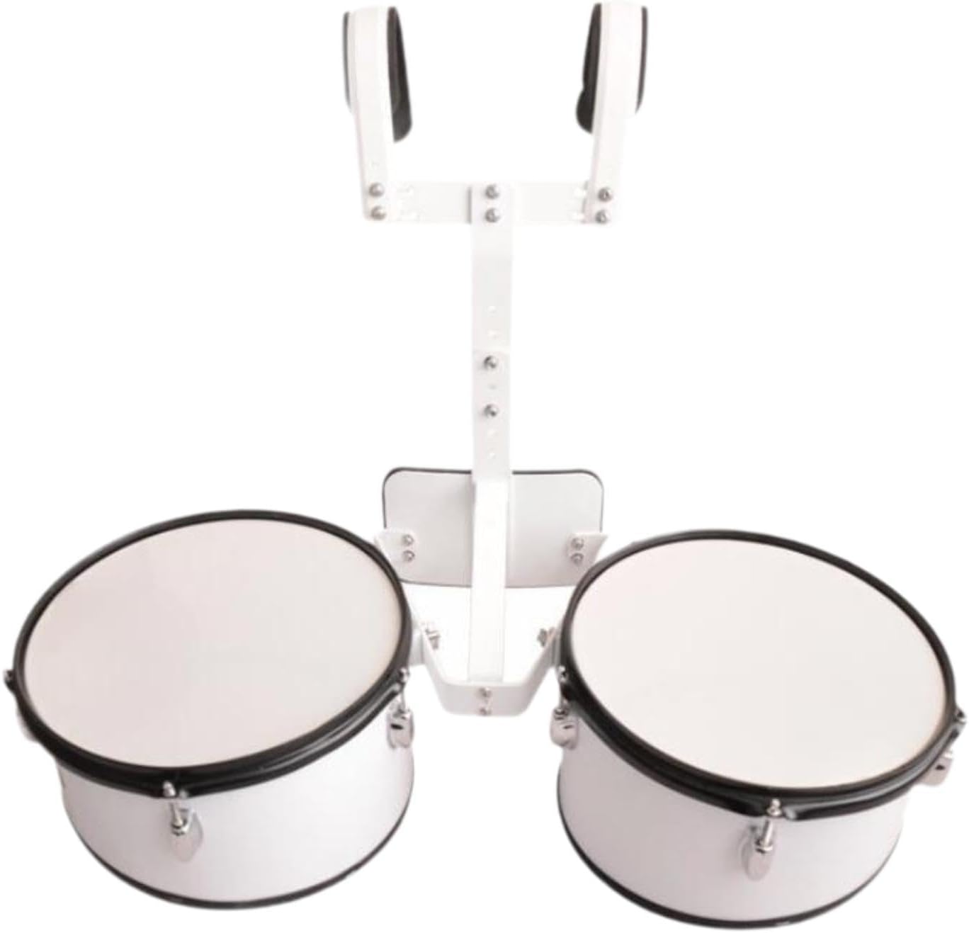Generic Linked Marching Drum Set for Music Education with Stand for, Double drums