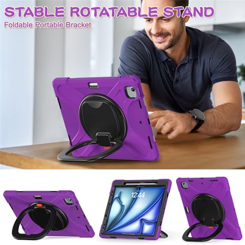 Anti-chute iPad Pro 11 2020 étui silicone rigide réglable pour sécuriser votre tablette - 4