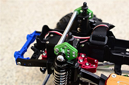 Aluminium Rear Chassis Stabilizer Mount For Axial SCX10 II Crawler – Red Upgrade Part For AX90046, AX90047, AX31386 - View #6