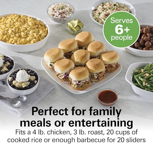Image of Hamilton Beach Stay or Go 20 Cup Portable Multi Cooker With Lid Latch