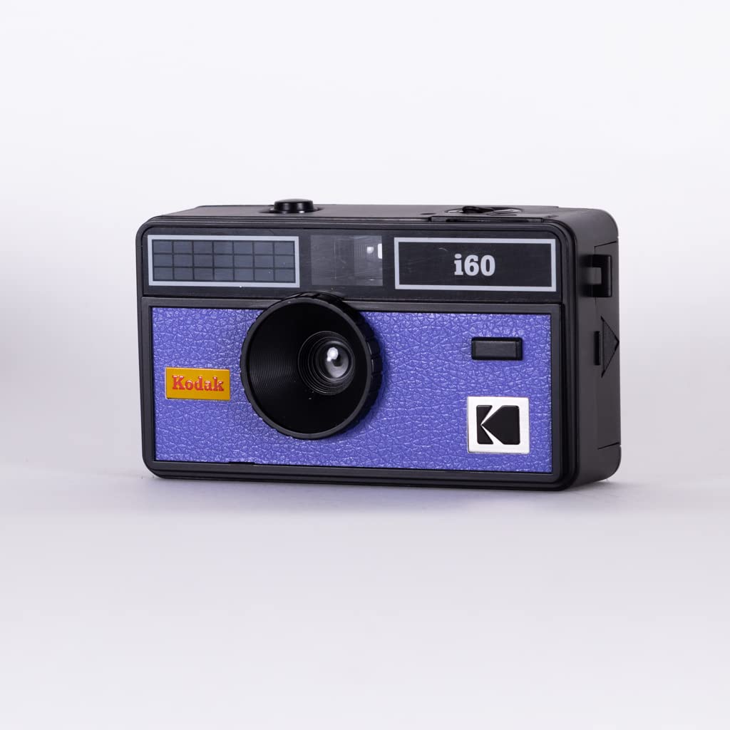 Kodak i60 Cámara de película Reutilizable de 35 mm, Estilo Retro, sin Enfoque, Flash Integrado, Prensa y Flash emergente (Muy Peri)