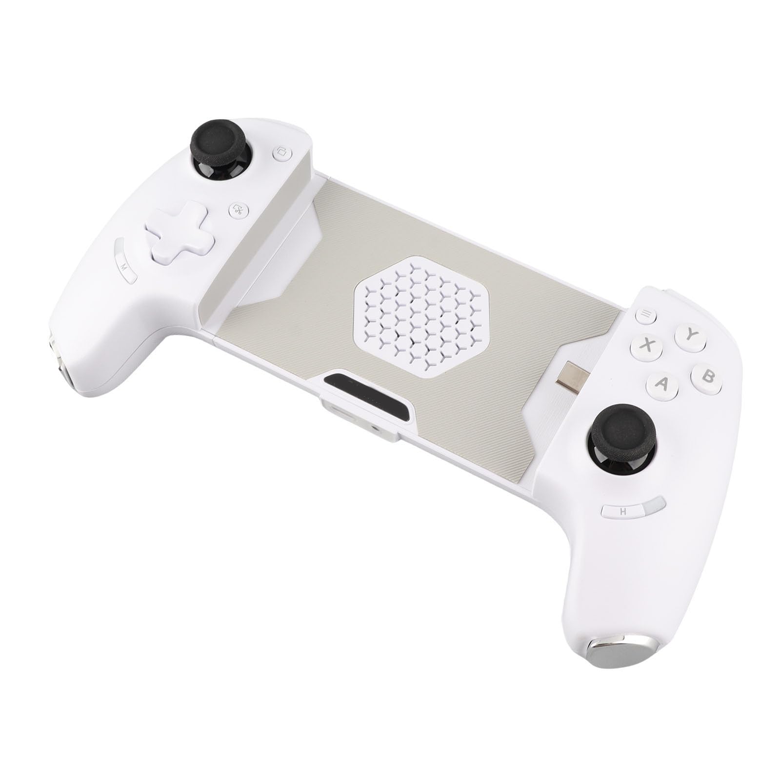 Bewinner Controller di Gioco Mobile Tipo C Controller di Gioco Bluetooth Wireless Cablato Auto per Telefono di con Dissipazione del Calore, Tasti Posteriori Programmabili, Hall
