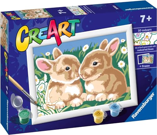 Ravensburger CreArt Fluffy Bunnies - vue 3