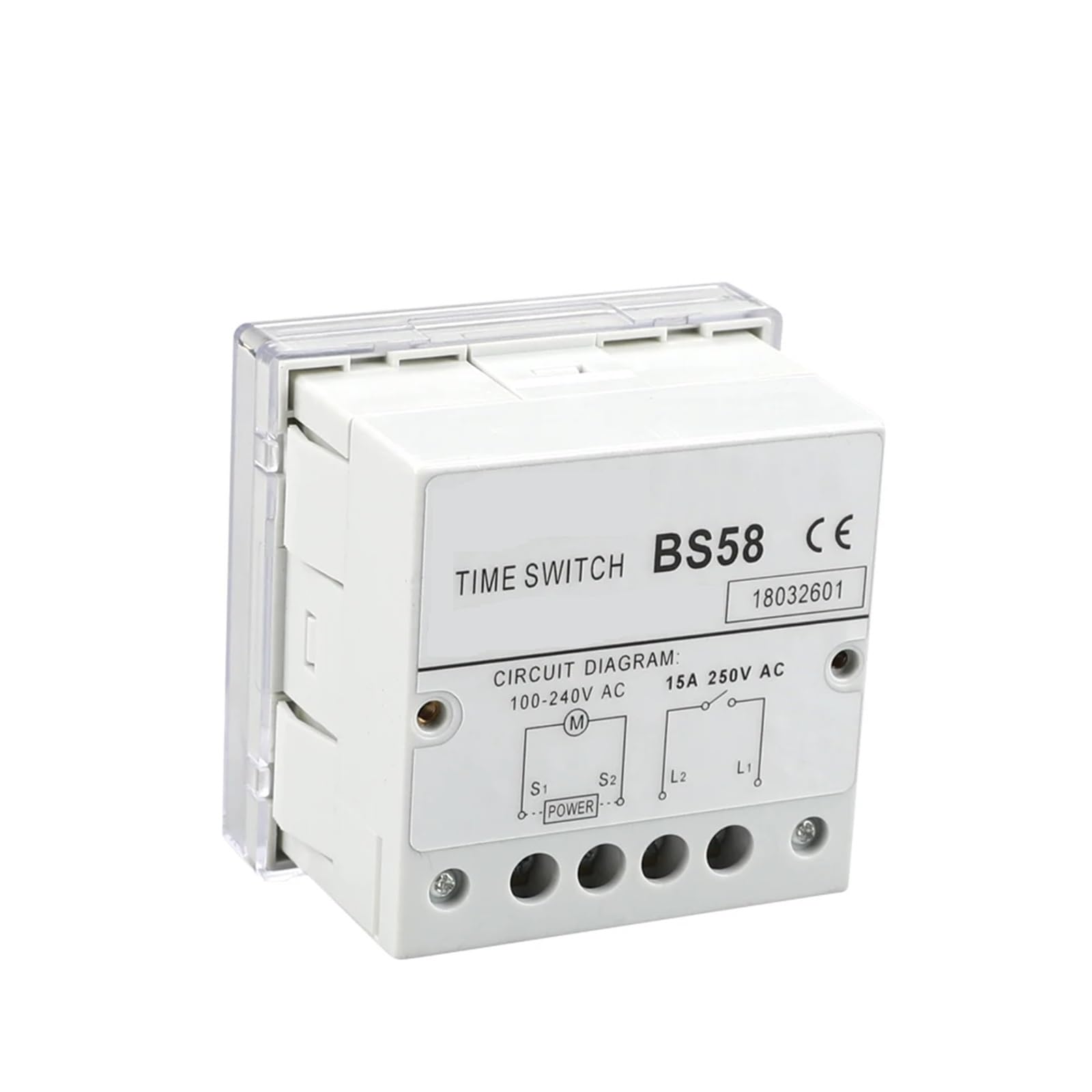 Amazon.co.jp: タイマー 機械式タイマースイッチ、1日96回ON/OFF可能