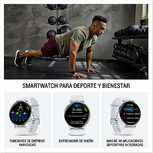 Miniatura 2 de Garmin Venu 3S, Smartwatch con GPS, Beige Gold