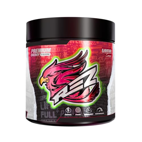 Rez | Energy Drink en Poudre | Boisson Énergisante SANS Sucre | Colorants et Arômes Naturels |...