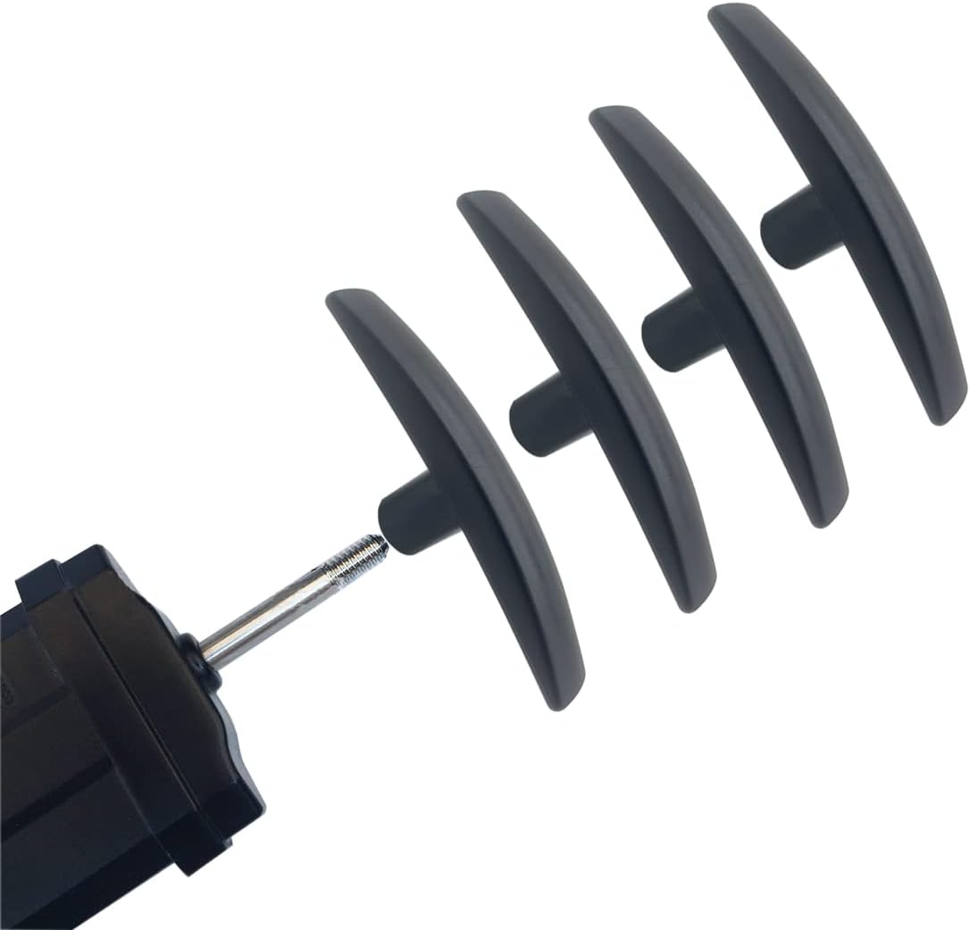 Gchee Black RV Waste Valves Handles, Rv Sewer Dump Valve