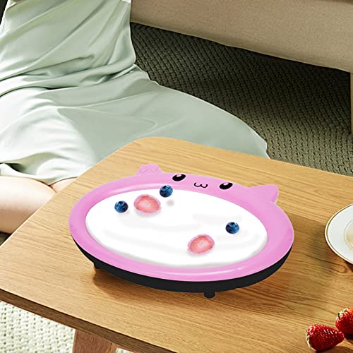 #F7E8Y8 F-Ried Joghurtmaschine Haushalt Mini Eismaschine Kinder Selbstgemachte Obst Eiscreme Teller perfekt für… – Bild 6