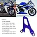 Front Sprocket Cover Aluminum Alloy Car Protection Fit for YAMAHA YZ250X 2016‑2020Black (B(blue))
