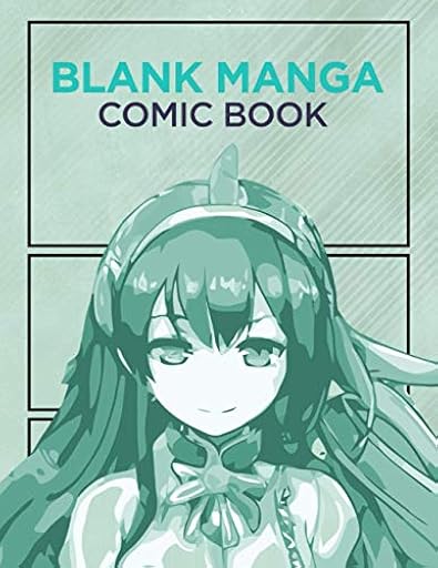 Blank Manga Comic Book: Create Your Own Manga & Anime Comics - 8.5x 11 - PREMIUM QUALITY 120 Pages Manga Template Filled With Different Mood Frames( Sad, Funny, Action, Serious and More) | Ya disponible en tu tienda friki favorita! En mundofriki.es!