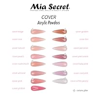 Vista 5 de Cover White Peony Acrylic Powder Mia Secret (1 oz.)
