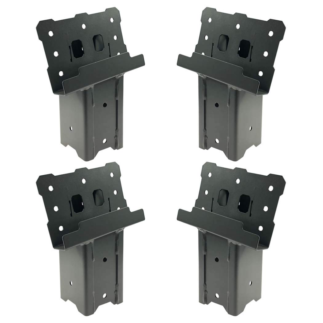 Highwild Platform Brackets Multi-Use 4x4 Compound Angle Brackets for Deer Stand, Hunting Blinds, Observation Decks & Outdoor Platforms