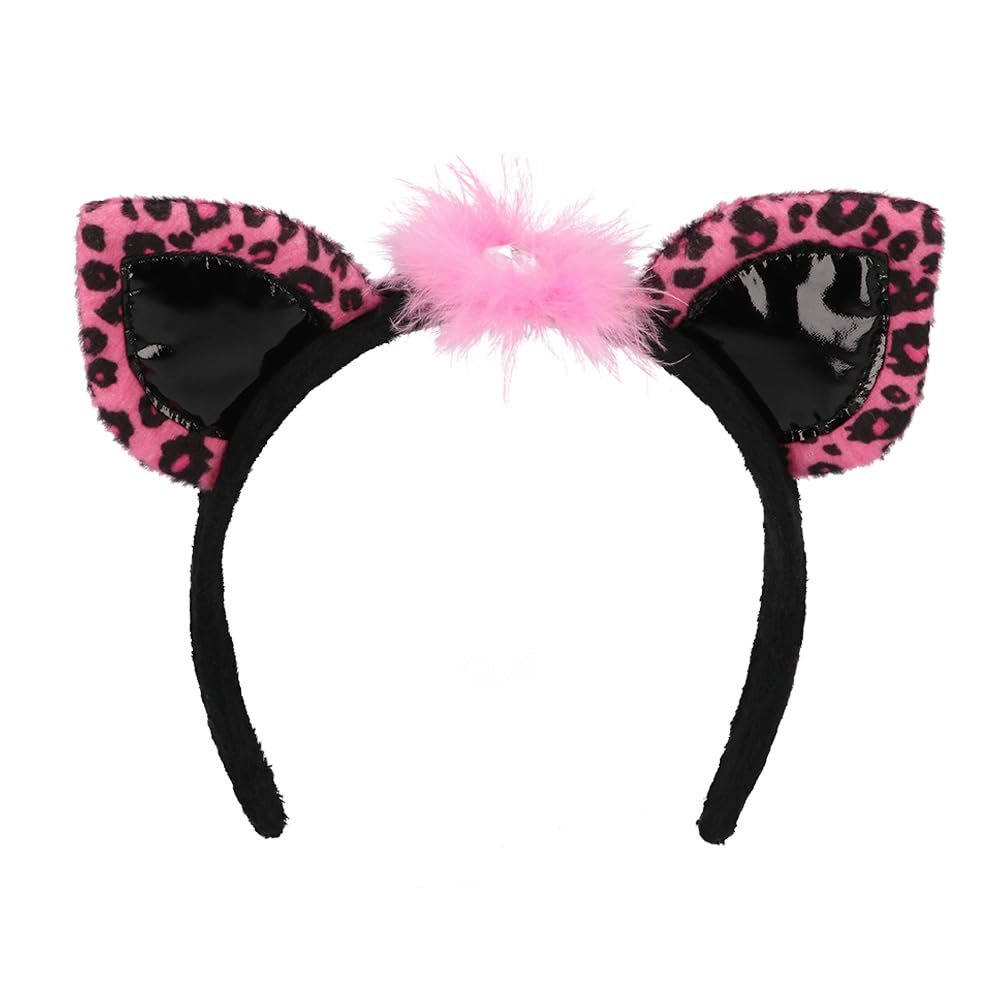 Boland 52117 Set Pink Leopard Costume, Unknown, Multicoloured, Standard Size - Image 3