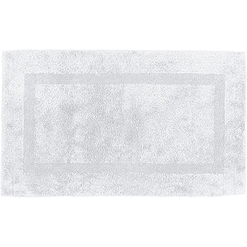 Erwin Müller Badematte, Badteppich Heraklion weiß Größe 80x150 cm - Kochfest, für Fußbodenheizung geeignet, 100… – Bild 3