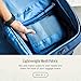 Eagle Creek Pack-It Reveal Cube Set - Packing Cubes for Compartmentalizing Luggage - Durable - Ultra-Lightweight - Water-Resistant - Easy Grab Zipper Pull - Mesh Windows - Blue Dawn - XS/S/M