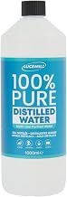 Lucemill 1 Litre (1L) Distilled Water | 100% Pure & Mineral-Free | For CPAP Machines, Medical Devices, Steam Cleaners & Irons | UK Bottled