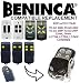 Produktbild BENINCA TO.GO 2WP, BENINCA TO.GO 4WP Universal-Fernbedienung Transmitter für Garagentor Automatisierung, hochwertiger Schlüsselanhänger 433, 92 MHz Klone