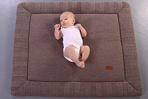 BO Baby's Only - Gebreid boxkleed Robust - Parklegger - Speelkleed - Oud Roze - 85x100 cm - Extra dik - Tweezijdig te gebruiken - Afbeelding 6