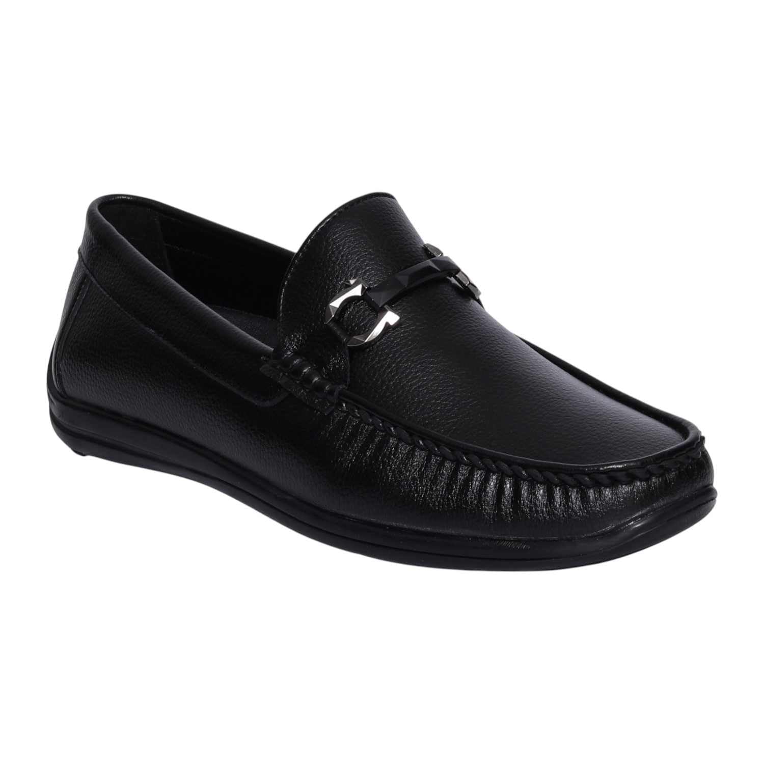 dover Mens Black Tailored Style Shoe-picture-17