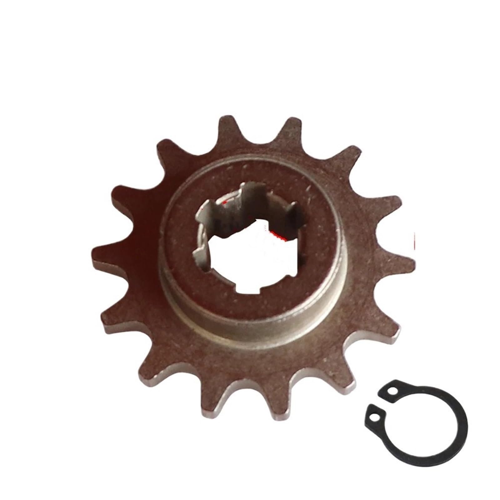 EJUOYO Chain Sprocket For 47cc 49cc 2 Stroke ATV Quad Dirt T8F 11T 14T 17T 20T Tooth Front Clutch Gear Box Pinion Sprocket(T8F 14T)