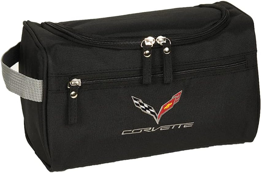 C7 Amenity Travel Bag - Storage Organizer Interior Accessory : Black for 2014-2019 Corvette