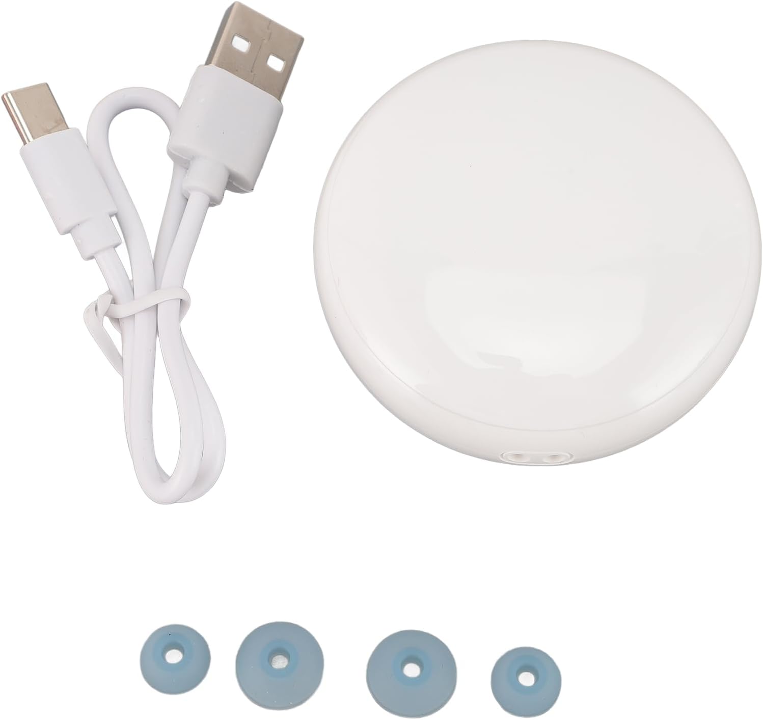 Voice Translation Headphones, Multifunctional Language Translator Headphones for Learning (White)
