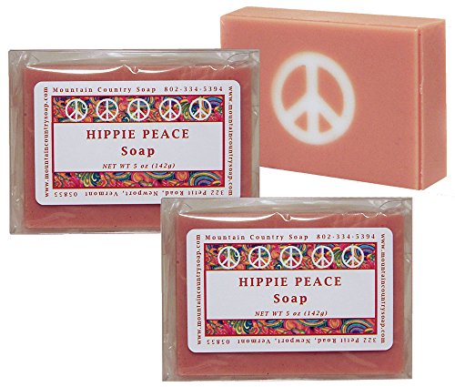 Hippie Peace (Nag Champa) Soap - 2 Pack
