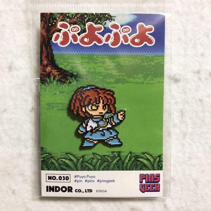 Amazon | ぷよぷよ アルル ナジャ PINS GEEK ピンズ - | バッジ | おもちゃ