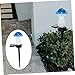 HOMSFOU Solar Mushroom Light for Garden Outdoor Solar Powered Decor Easy Installation Energy Saving Landscape Lighting for Cemetery Decoration No Tools Required