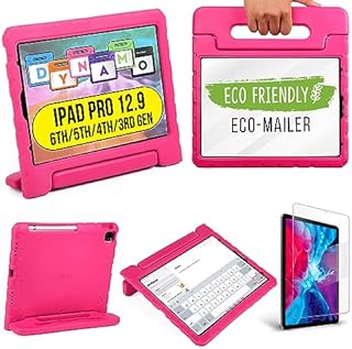 Official Cooper Dynamo iPad Pro 12.9 Case Kids | Child Proof Case | iPad Pro 12.9 Case 5th Generation, 6th Gen Apple iPad Pro 12.9 Case 2022, iPad Pro 12.9 Case 3rd Generation/4th, iPad 12.9 Pro Case
