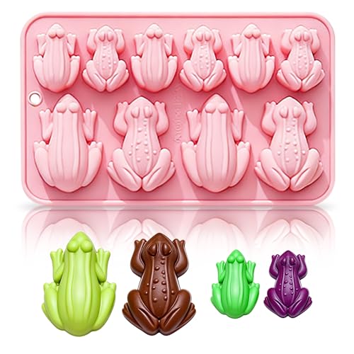 Chocolate Frog Mold Non-Stick Frog Silicone Mold