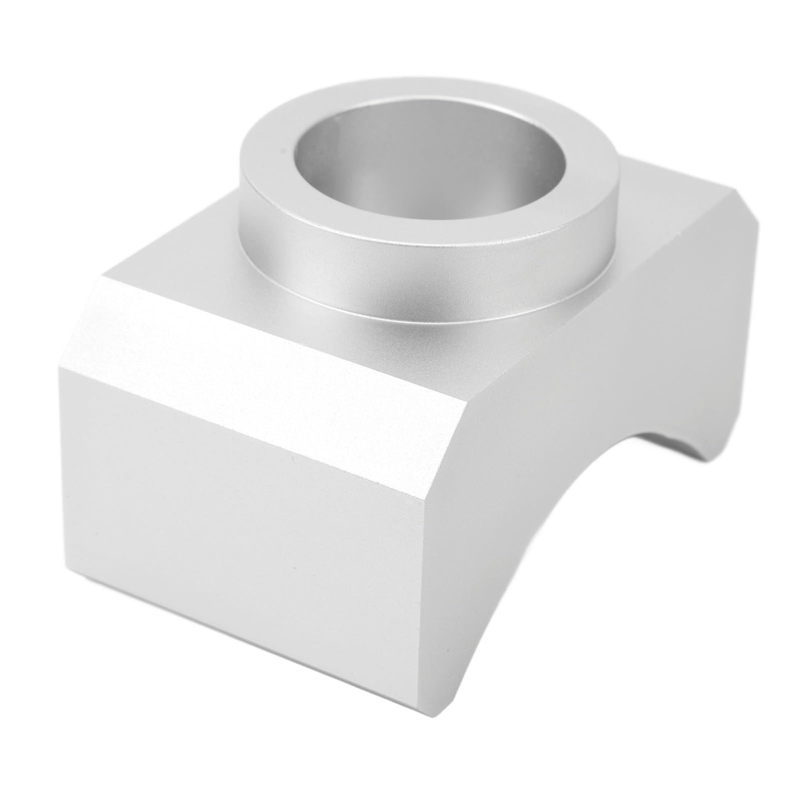 Adapter osi podnośnika, siodełko do podnoszenia, wysokiej jakości, aluminiowy, hydrauliczny adapter podnośnika do podnośnika butelkowego, do podnośnika podłogowego, kompatybilny z osiami 7 cm, garaż