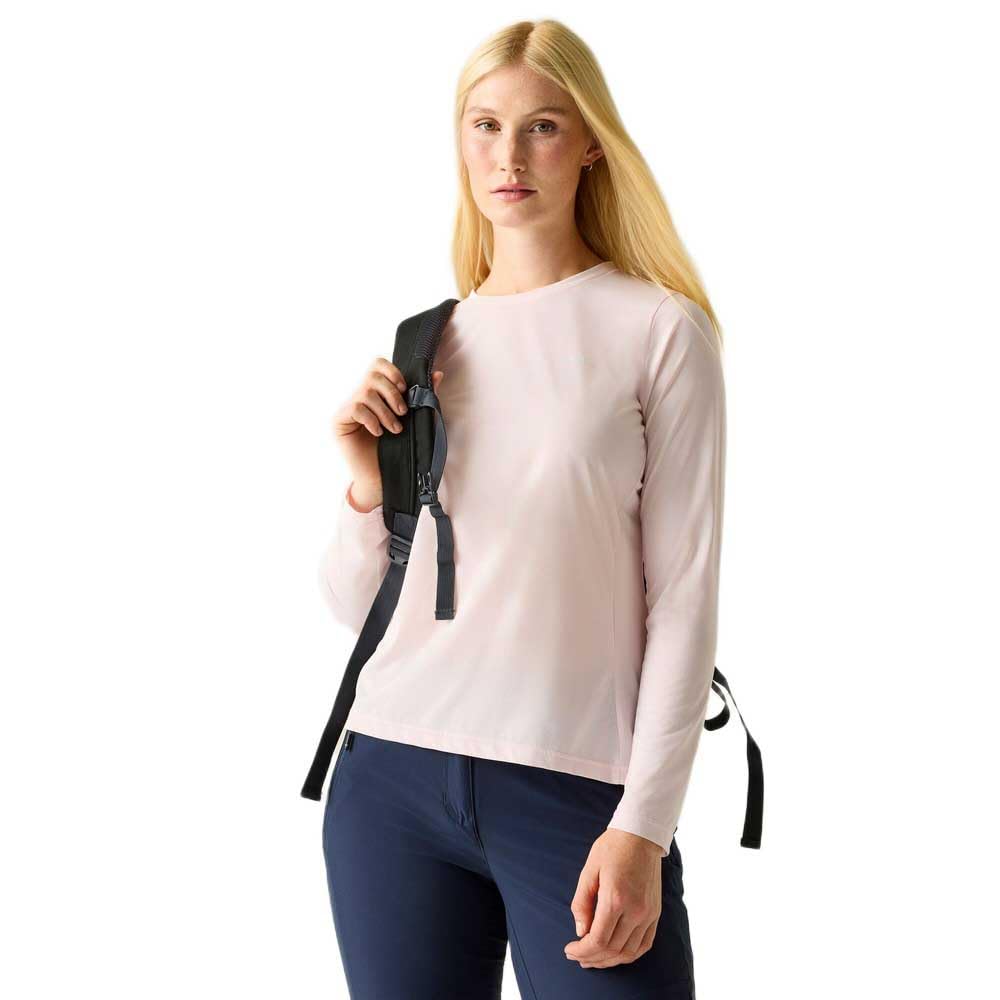 Regatta - Women's - Long Sleeved T-Shirt - Size 16 - Pale Pink