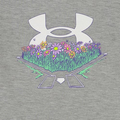 Image of Under Armour Girl's 2-piece Short Sleeve Tee and Shorts Set, Lightweight and Comfortable