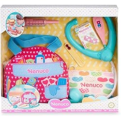 Maletin Nenuco Siempre Conmigo Nenuco-Botiquín de emergencias, Accesorios medicos para muñecos, Regalo Ideal para niñas y niños a Partir de 3 años(Famosa 700016295)