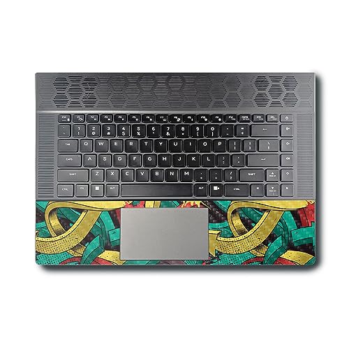 Image of MightySkins Carbon Fiber Skin Compatible With Alienware X16 R1 (2023) Full Wrap Kit - Triadic Arrows | Protective, Durable Textured Carbon Fiber Finish | Easy To Apply & Change Style | Made in the USA