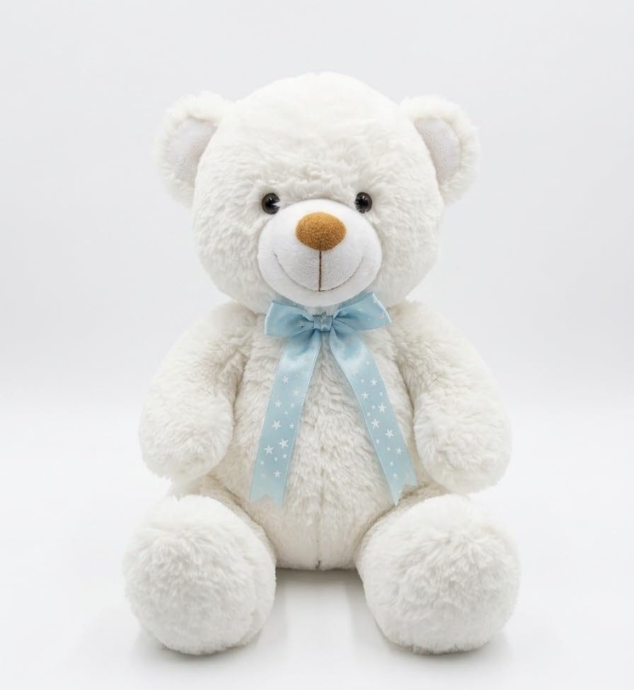 Image of Soft Toy Cuddly Teddy Bear| 30cms for Girls & Boys Plush Stuffed Animals Ultra Soft Toys |Perfect for Birthday Gifts (Teddy Bear, Cream, 30Cms)