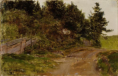 ArtDirect Path in The Forest (1887) 10x6 UnFramed Museum Art Print Poster Ready for Framing by Eero Järnefelt (Finnish, 1863-1937)