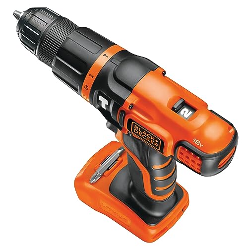 Perceuse à percussion 18V BLACK+DECKER BDCH188N-XJ sans batterie - 4