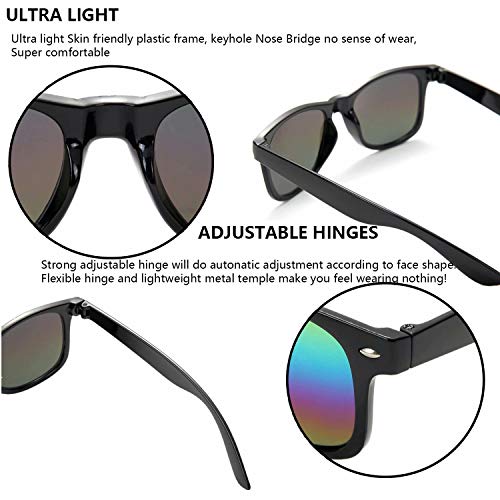 Image of Eyegla Sunglasses Bulk Party Sunglasses Pack 80s Shades Eyewear Set for Men Women 8 /10 /20 /30Pack