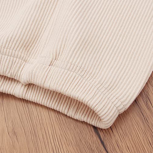 Toddler Baby Girls Leggings Footless Lace Trim Tights Ruffle Ribbed Knit Stocking Infant Fall Winter Warm Bottom Pants4