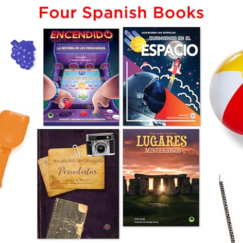Summer Bridge Activities Grades 6-7 Spanish Summer Learning Backpack, Spanish Language 6th Grade to 7th Grade Workbook All Subjects, Flash Cards, Middle School Nonfiction & Fiction Children's Books - Image 4